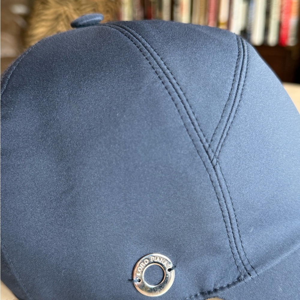 Loro Piana Baseball Cap Storm System Navy Size-S New - Picture 14 of 14